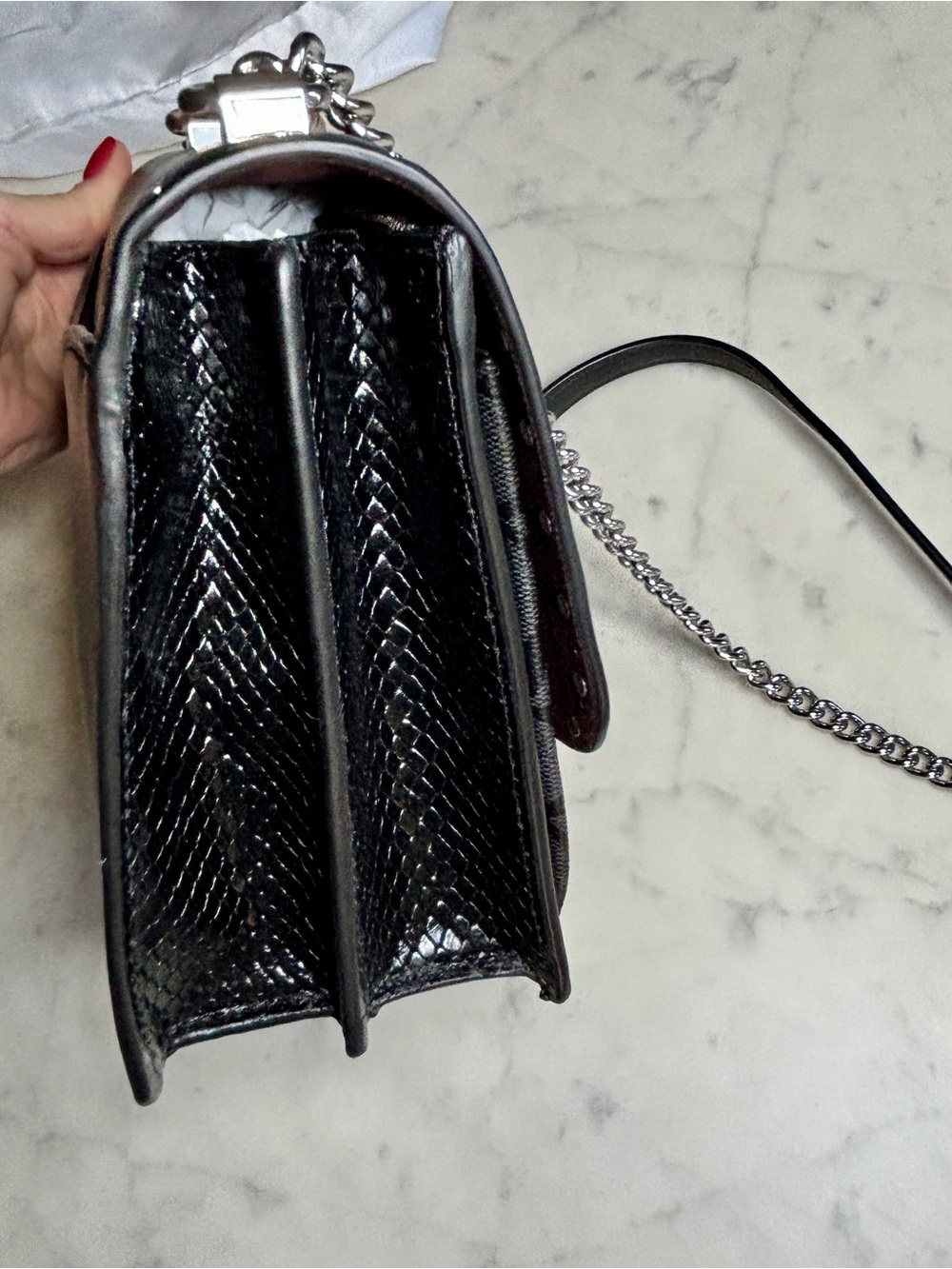 Coach Klare Crossbody In Signature Canvas With Rivets - Picture 6 of 16